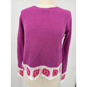 Joseph A Fuchsia Pullover Sweater Women's Small NWT